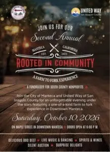 City of Manteca Farm to fork event 10-11-2026