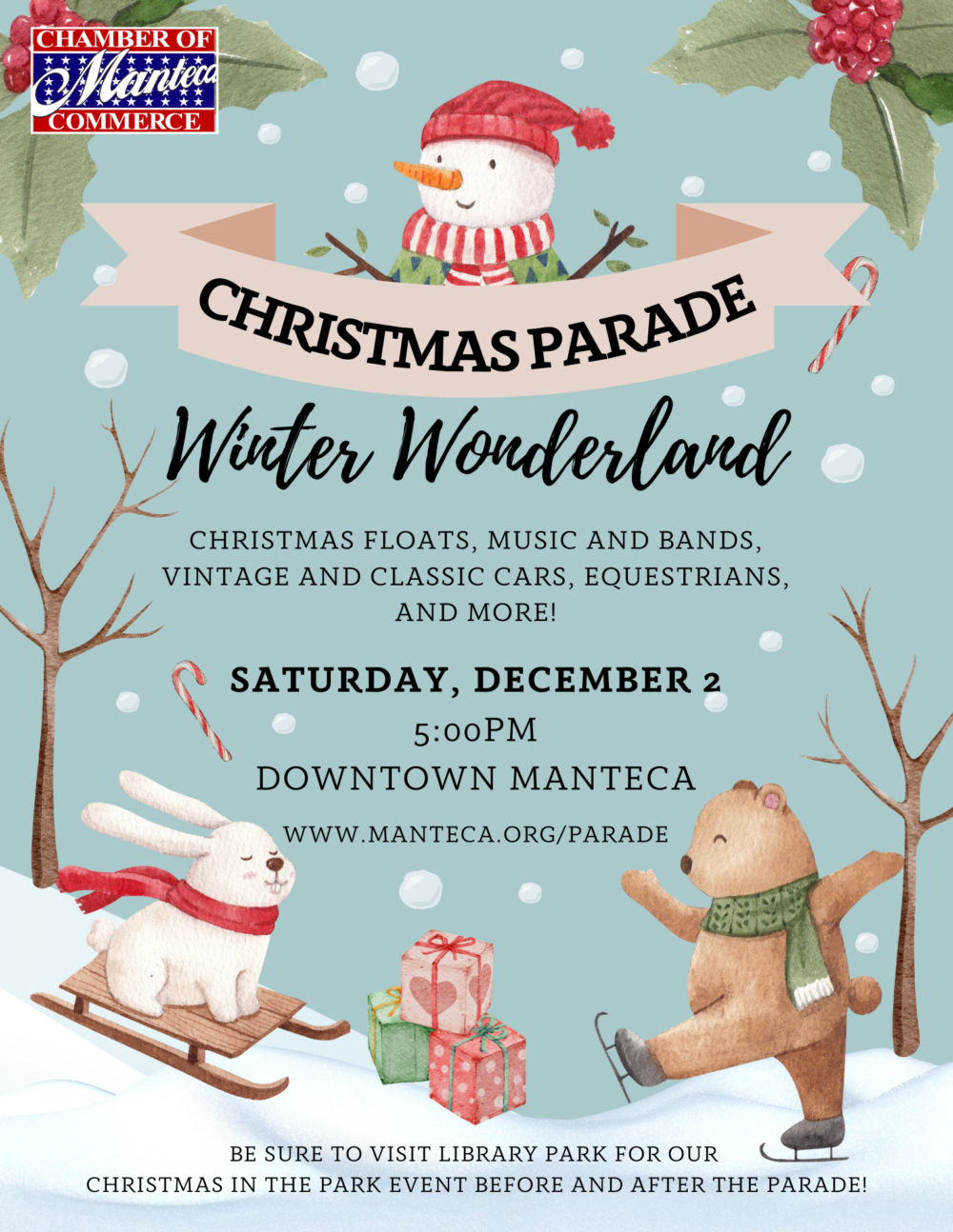 Christmas Parade Manteca Chamber of Commerce