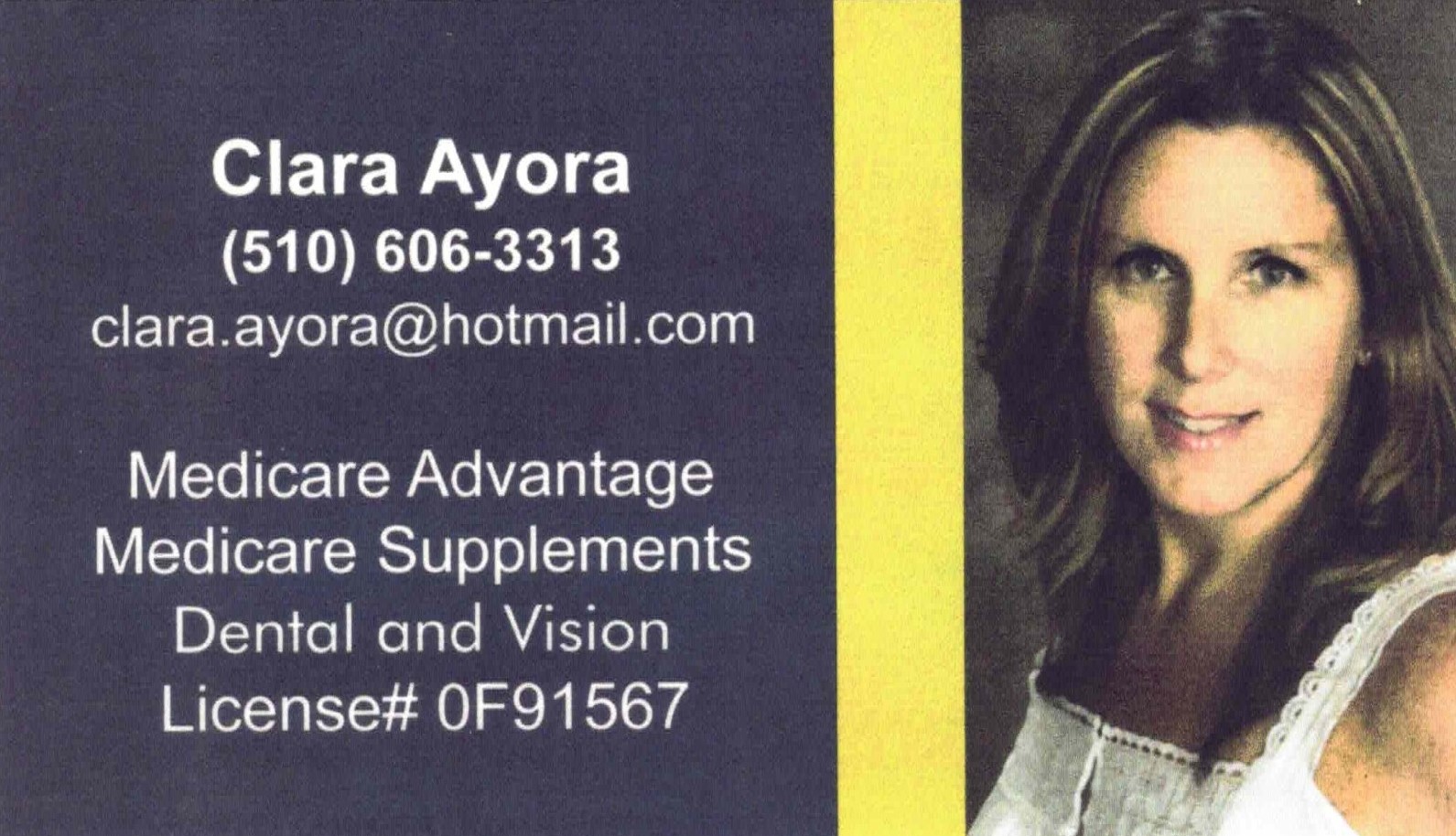 Clara Ayora Health Insurance