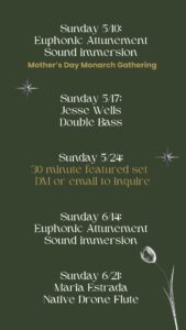 Mother's Day Monarch Gathering