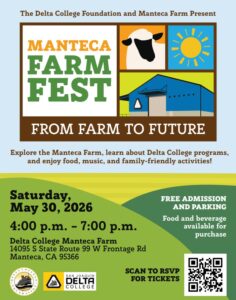 Delta College Farm Feast May 30, 2026 