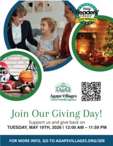 Agape May-19 Join our giving day!